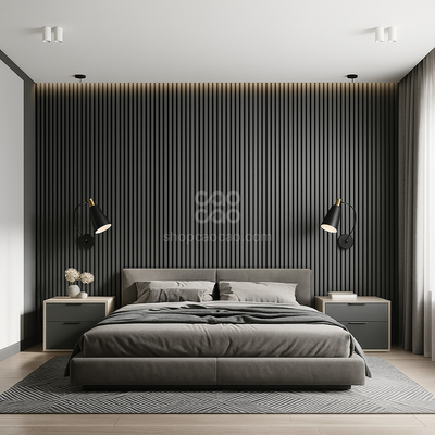 Lambrín Interior WPC Tradicional Color Concreto