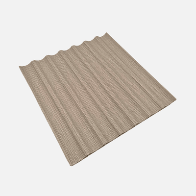 Caja WPC Lambrín Interior Arco Chico Color Gris Tramado