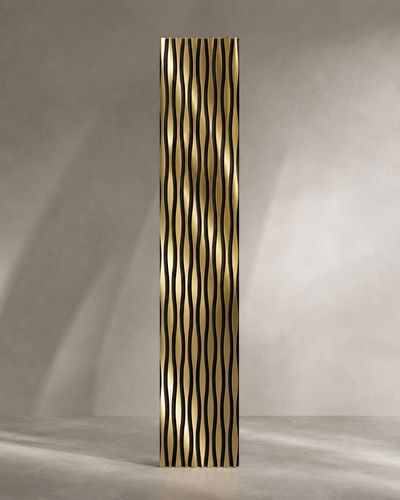 Lambrín Silueta Espejo Dorado