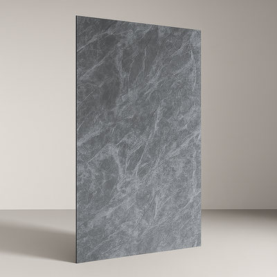 Lámina PVC tipo Mármol color Gris Humo