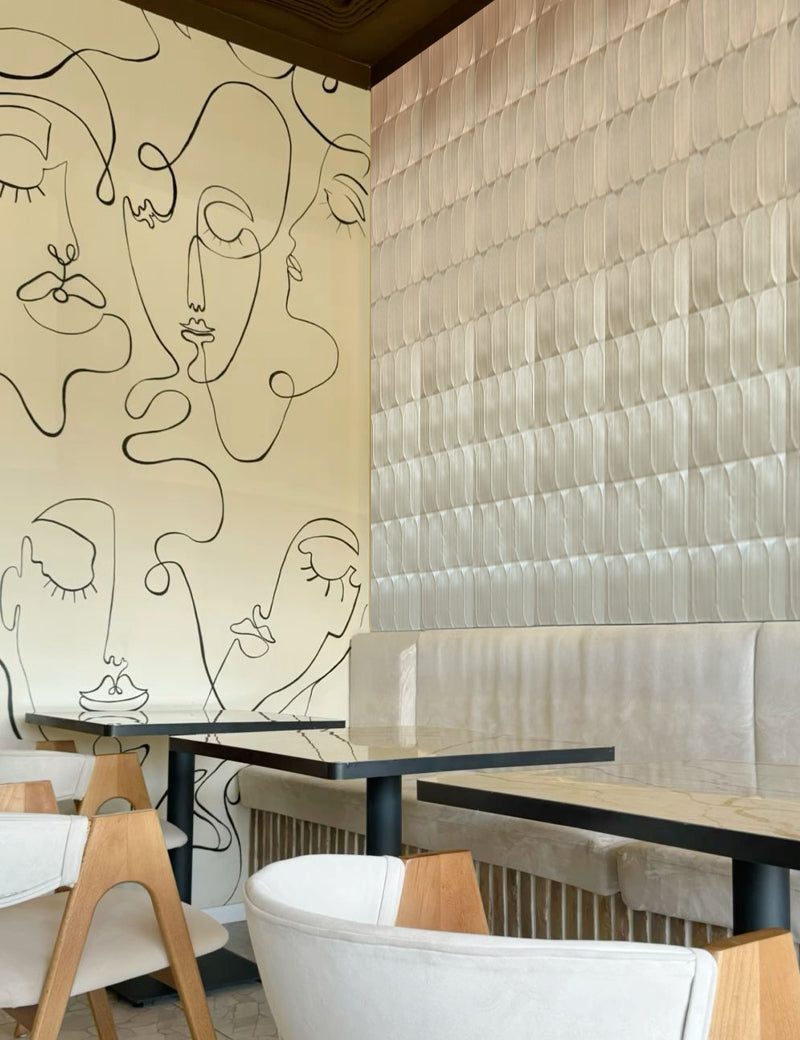 Muro Acolchado Palacio Gamuza Ivory 5.5*600*2700 mm