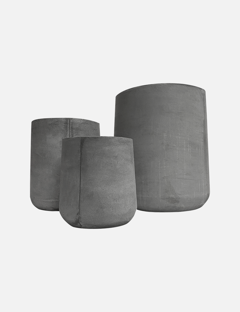 Maceta HOSHI B - Fibra de Concreto 28×35×30cm
