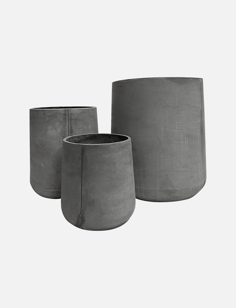 Maceta HOSHI B - Fibra de Concreto 28×35×30cm