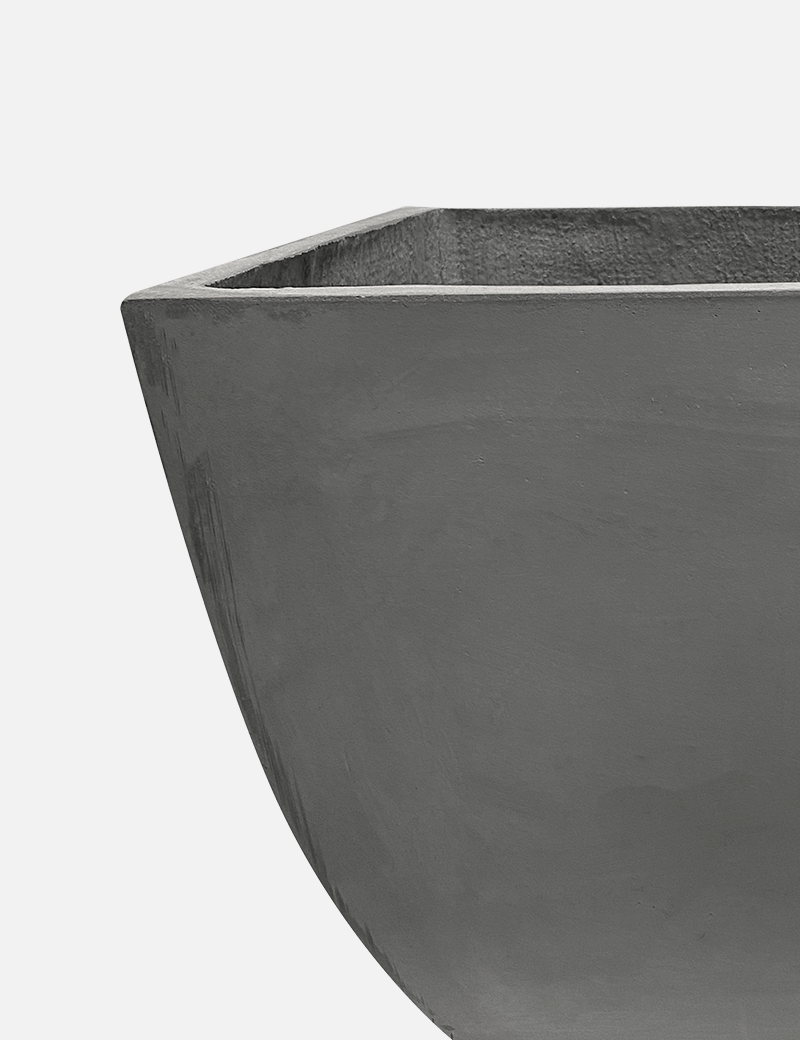 Maceta KANO D - Fibra de Concreto 34×30×20cm
