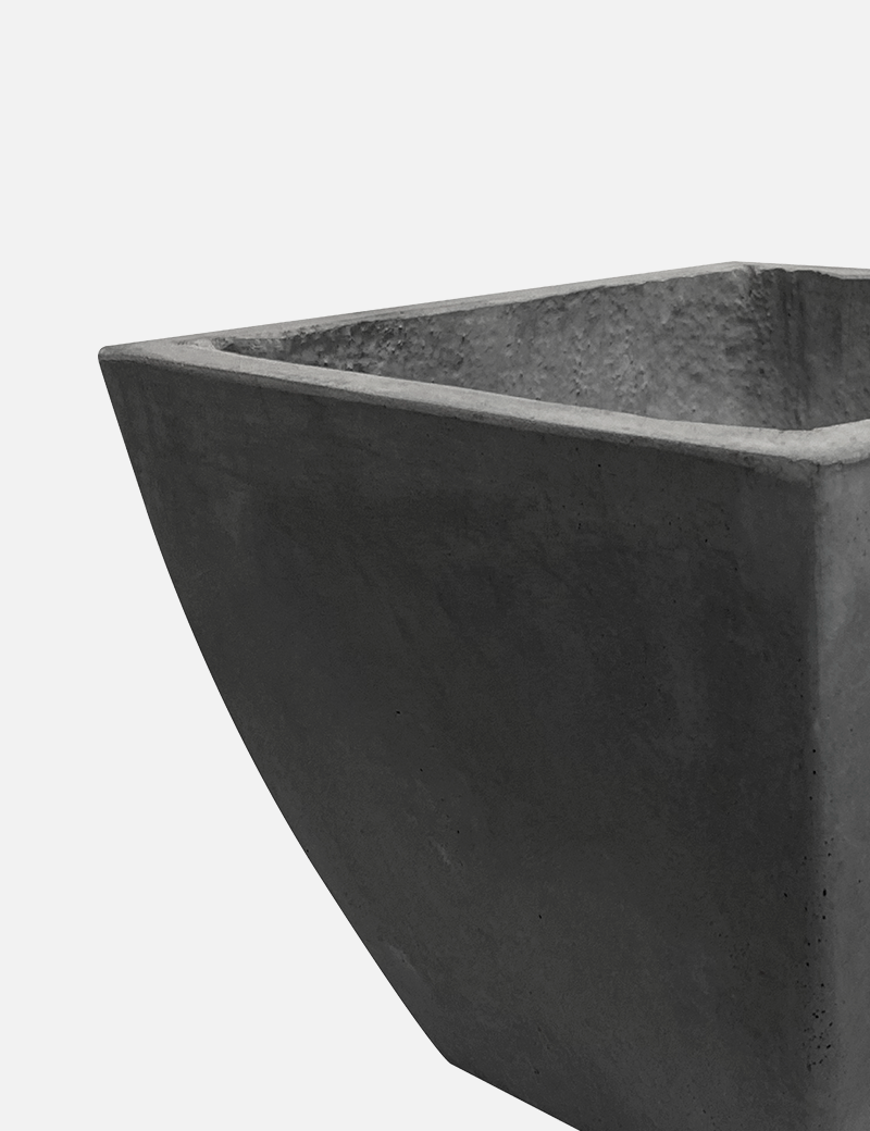 Maceta KANO E - Fibra de Concreto 28×24×16cm