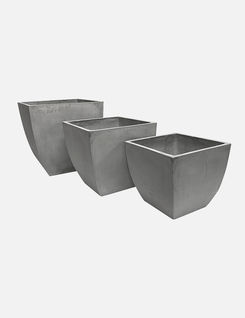Maceta KANO C - Fibra de Concreto 42×38×26cm