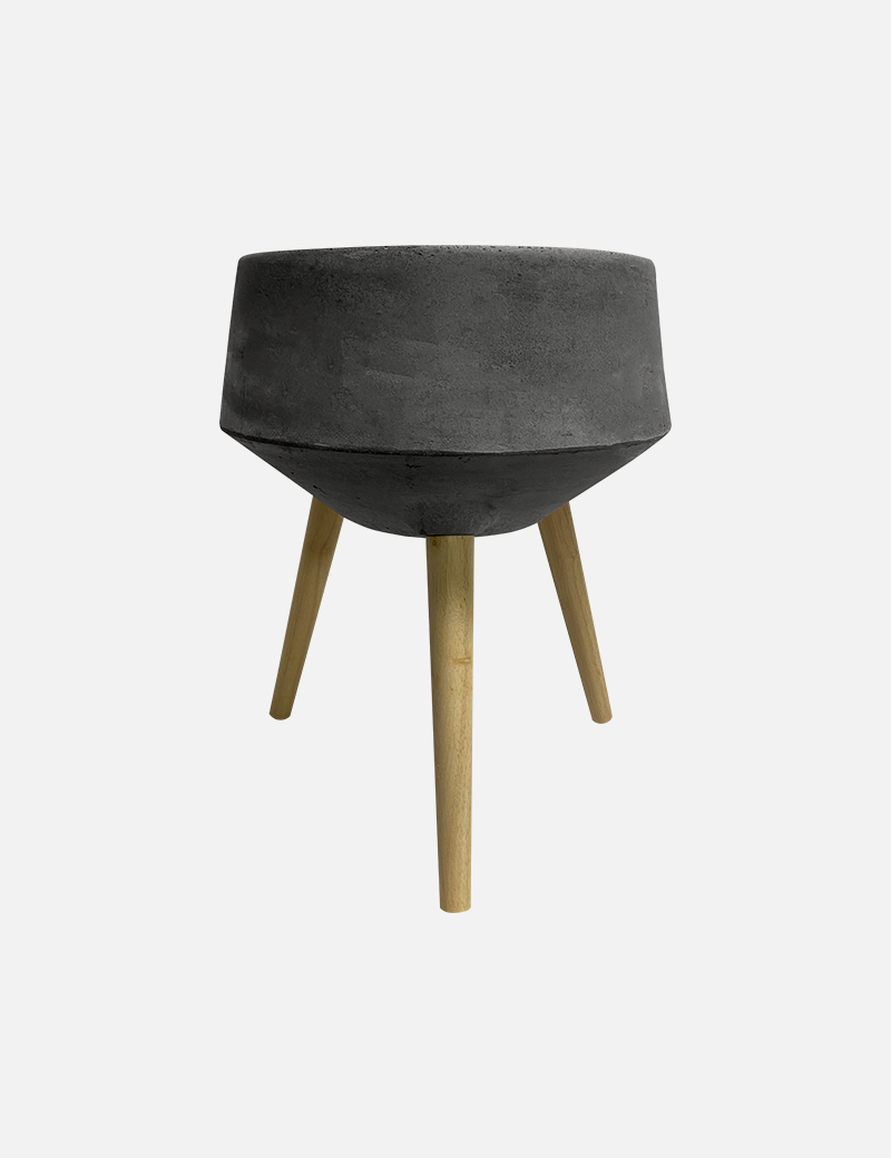 Maceta KENTA A - Fibra de Concreto 32×21×17cm