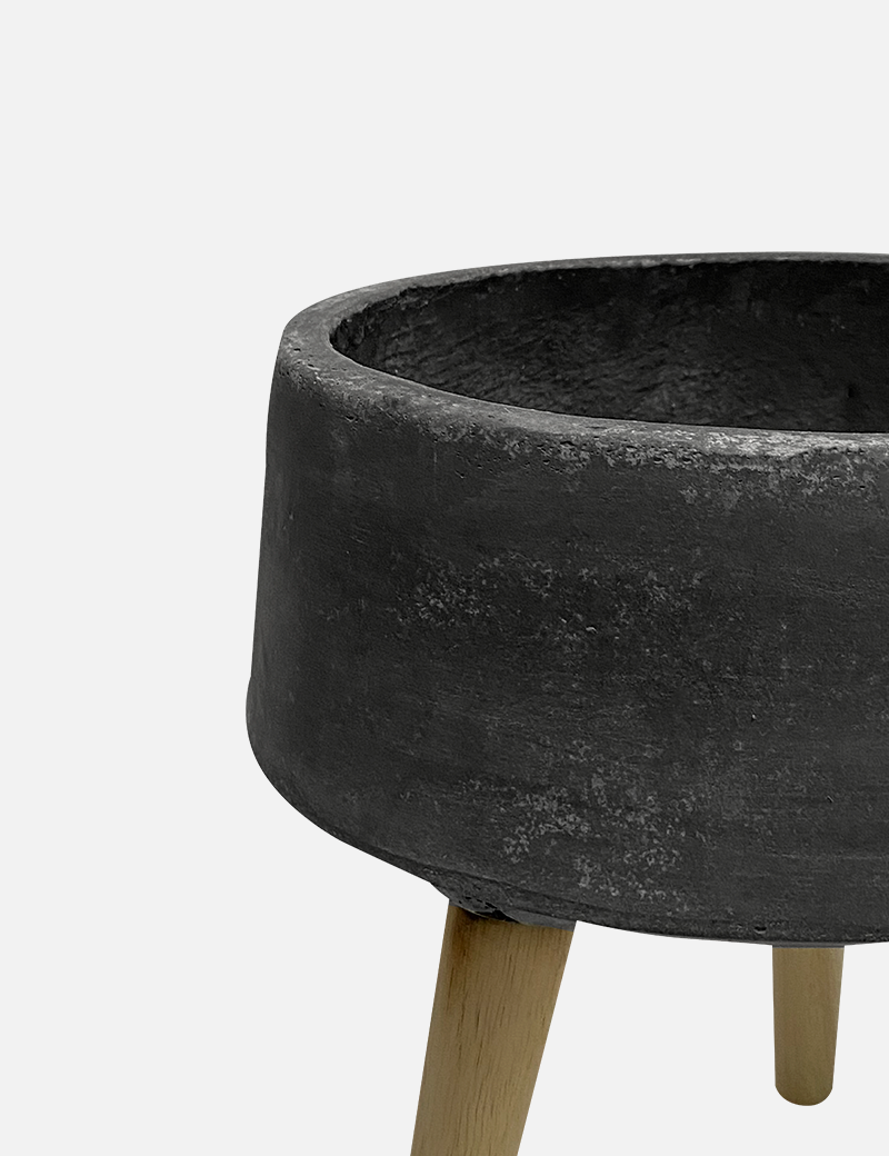 Maceta KENTA B - Fibra de Concreto 25×15×11cm