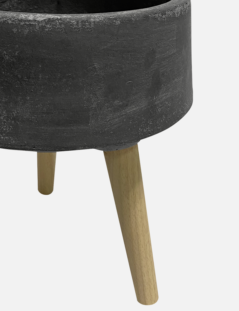 Maceta KENTA B - Fibra de Concreto 25×15×11cm