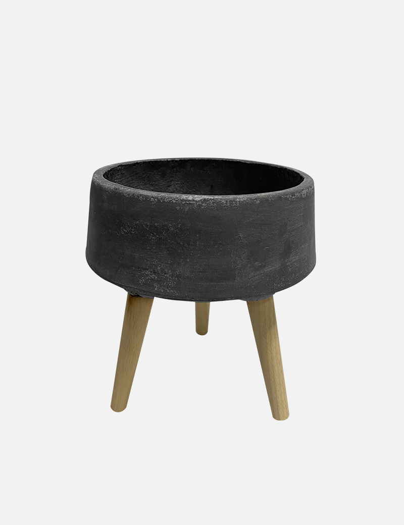 Maceta KENTA B - Fibra de Concreto 25×15×11cm