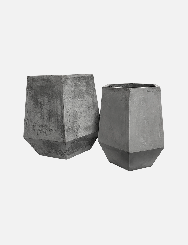 Maceta KENZO B - Fibra de Concreto 35×46×44cm