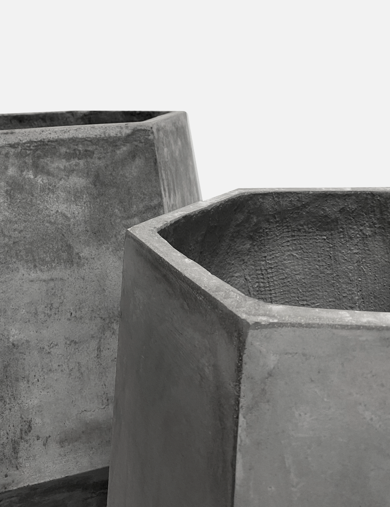 Maceta KENZO B - Fibra de Concreto 35×46×44cm