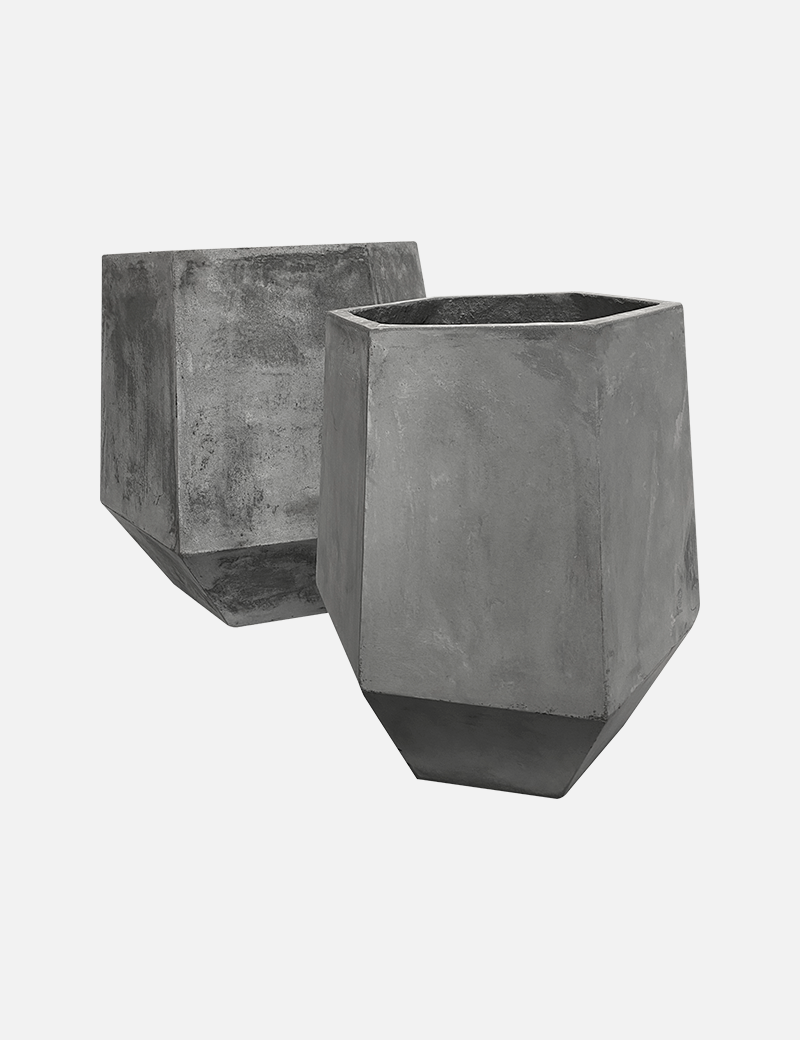 Maceta KENZO B - Fibra de Concreto 35×46×44cm