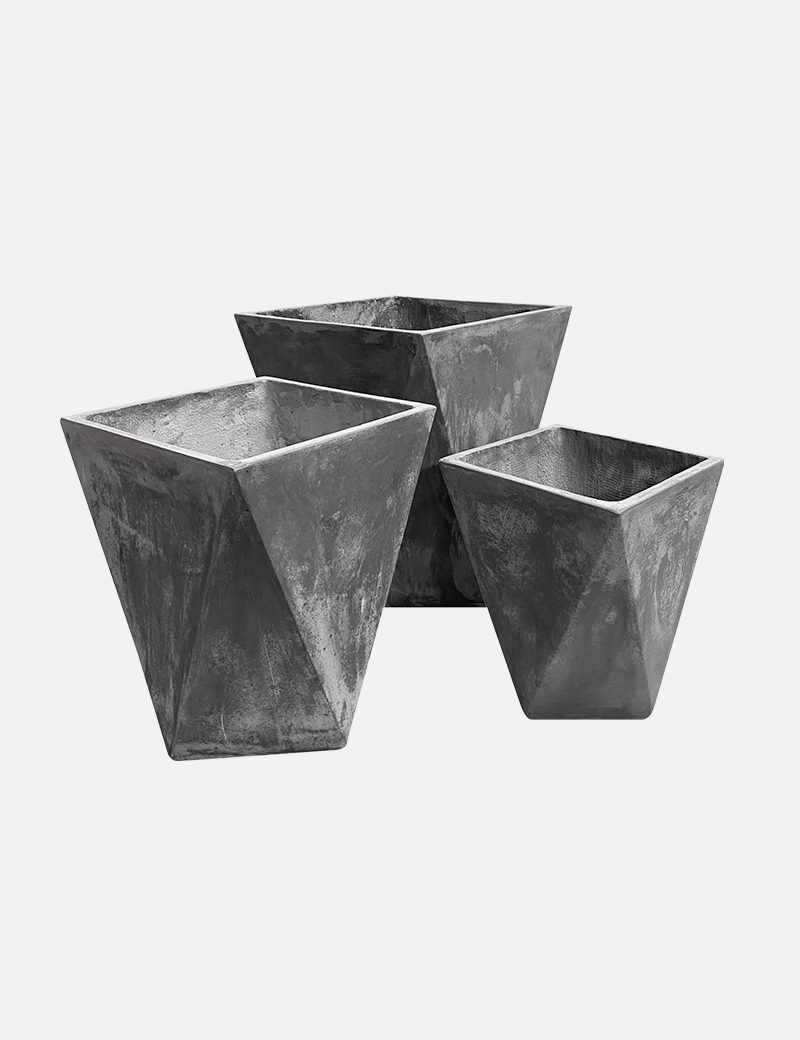 Maceta YOKI A - Fibra de Concreto 50×60×31cm