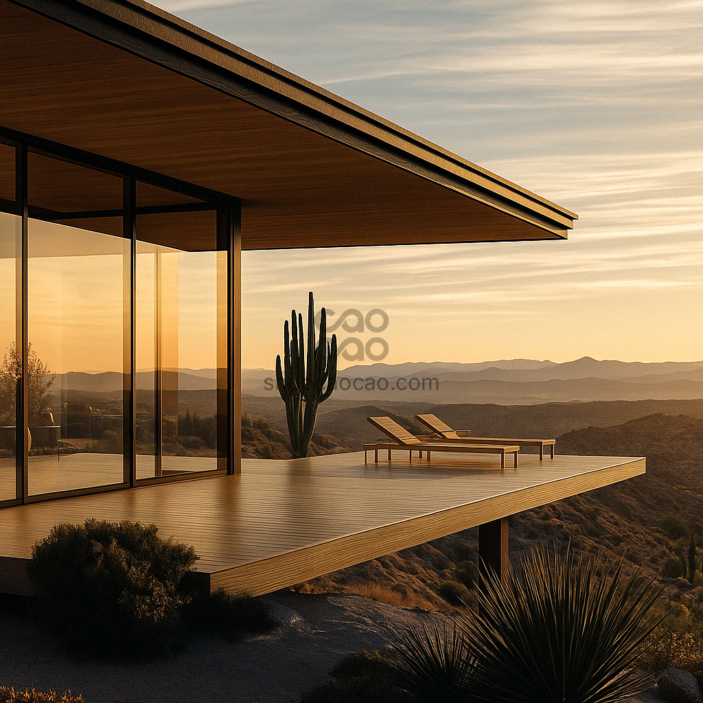 Deck Exterior Color Nogal