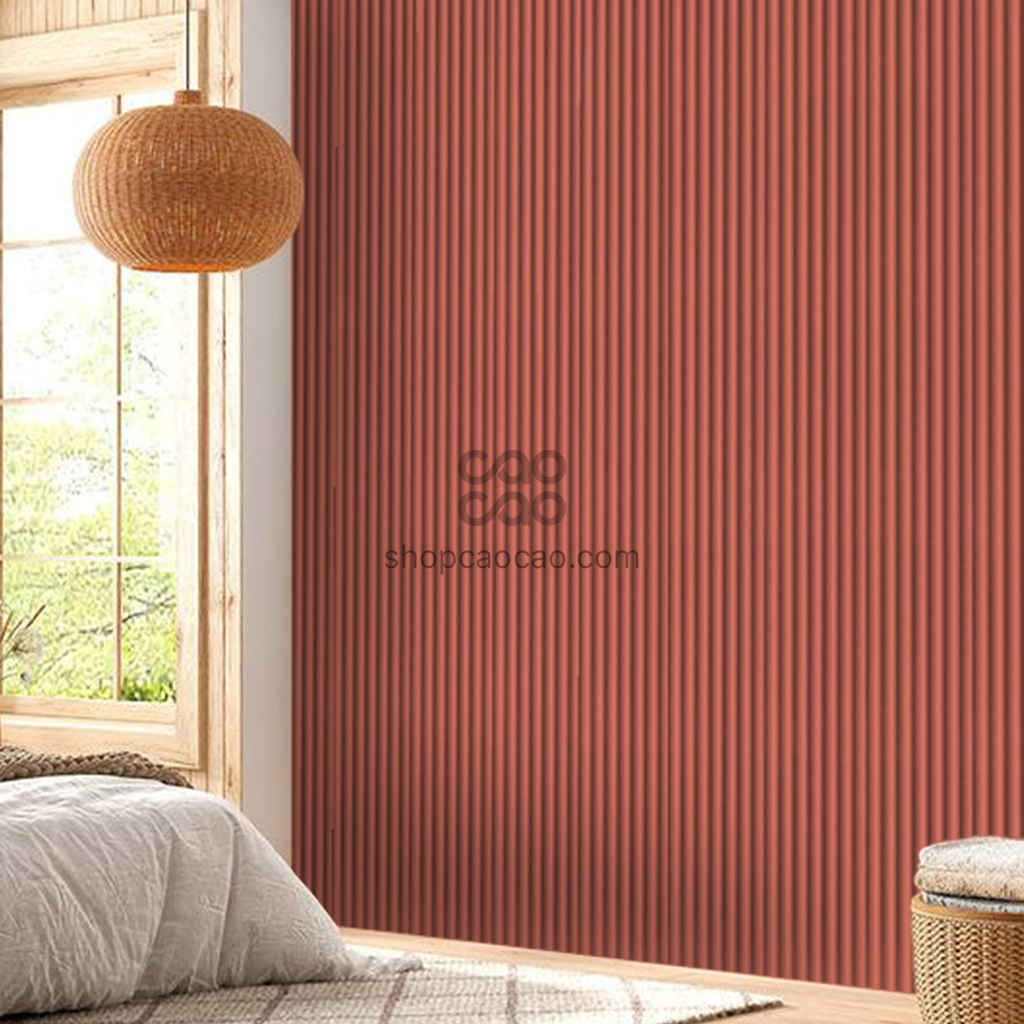 Caja WPC Lambrín Interior Arco Chico Color Coral