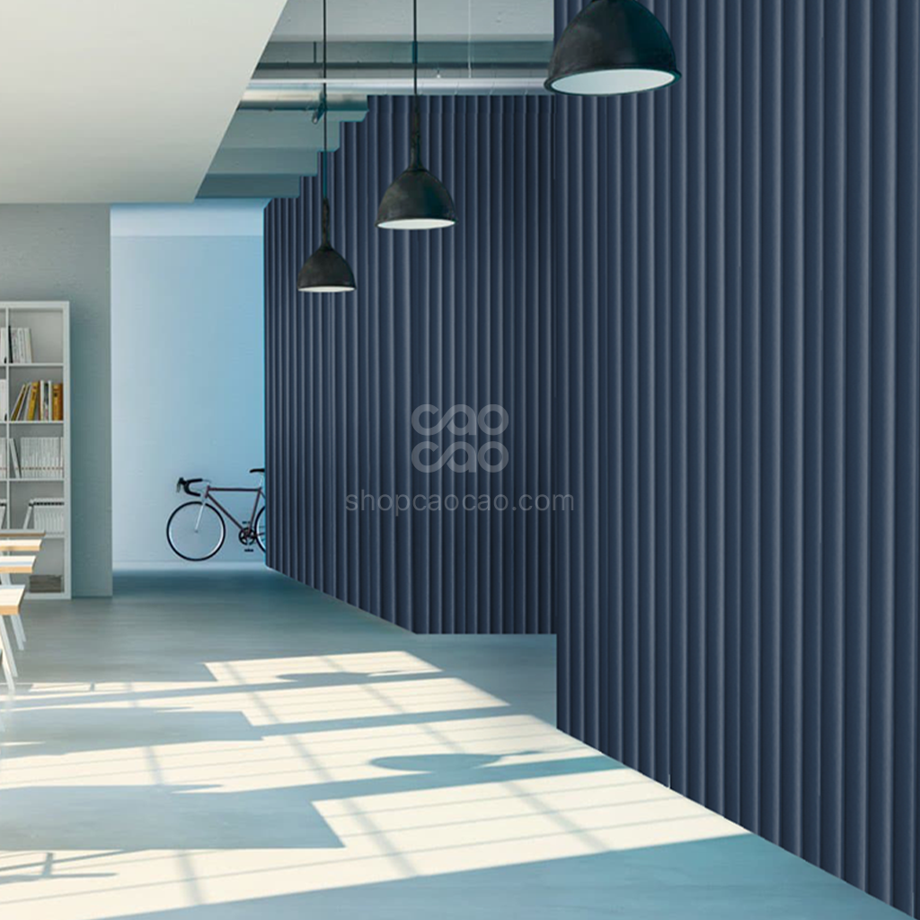 Caja WPC Lambrín Interior Arco Mediano Color Bosque