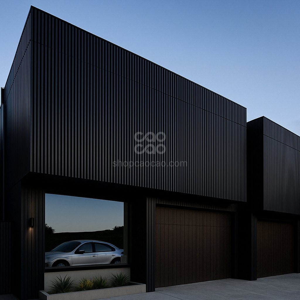 Lambrín Exterior Color Negro SIN-12