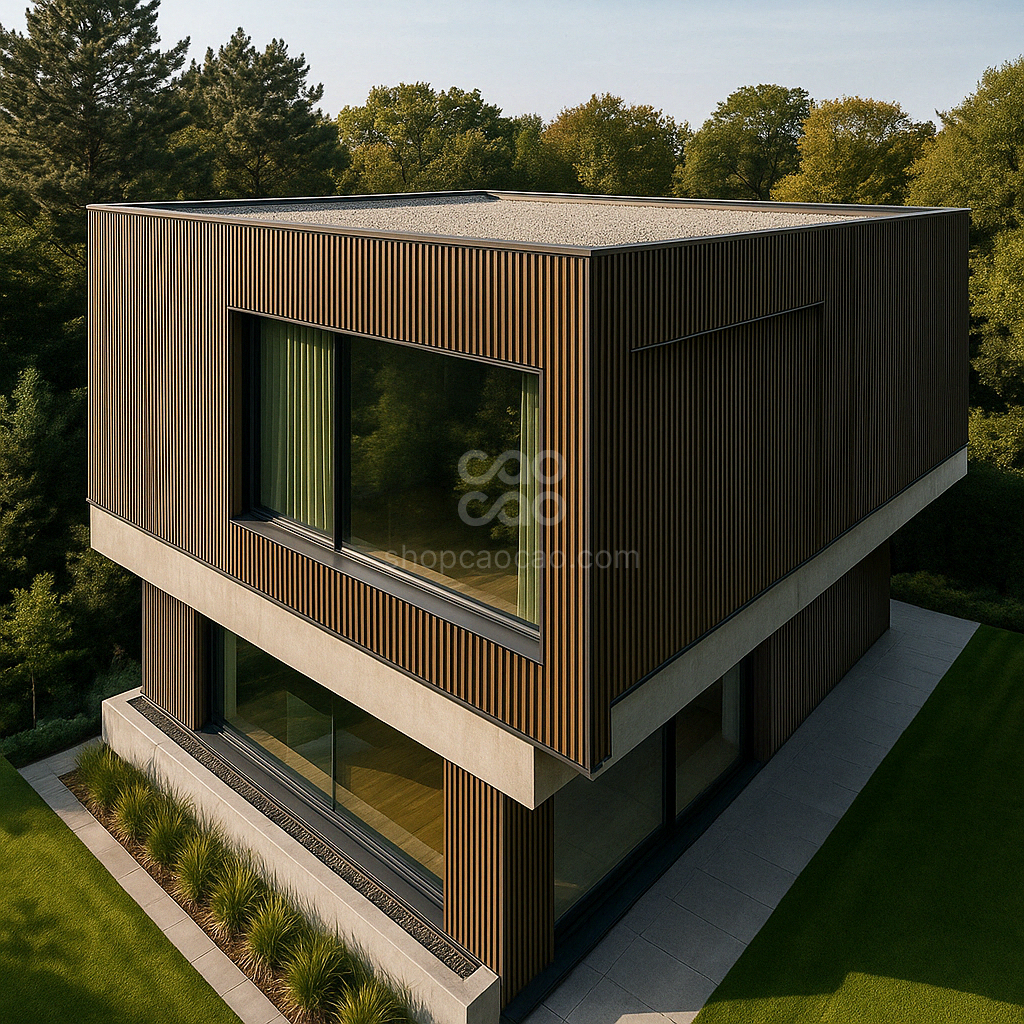 Lambrín Exterior Color Nogal SIN-13