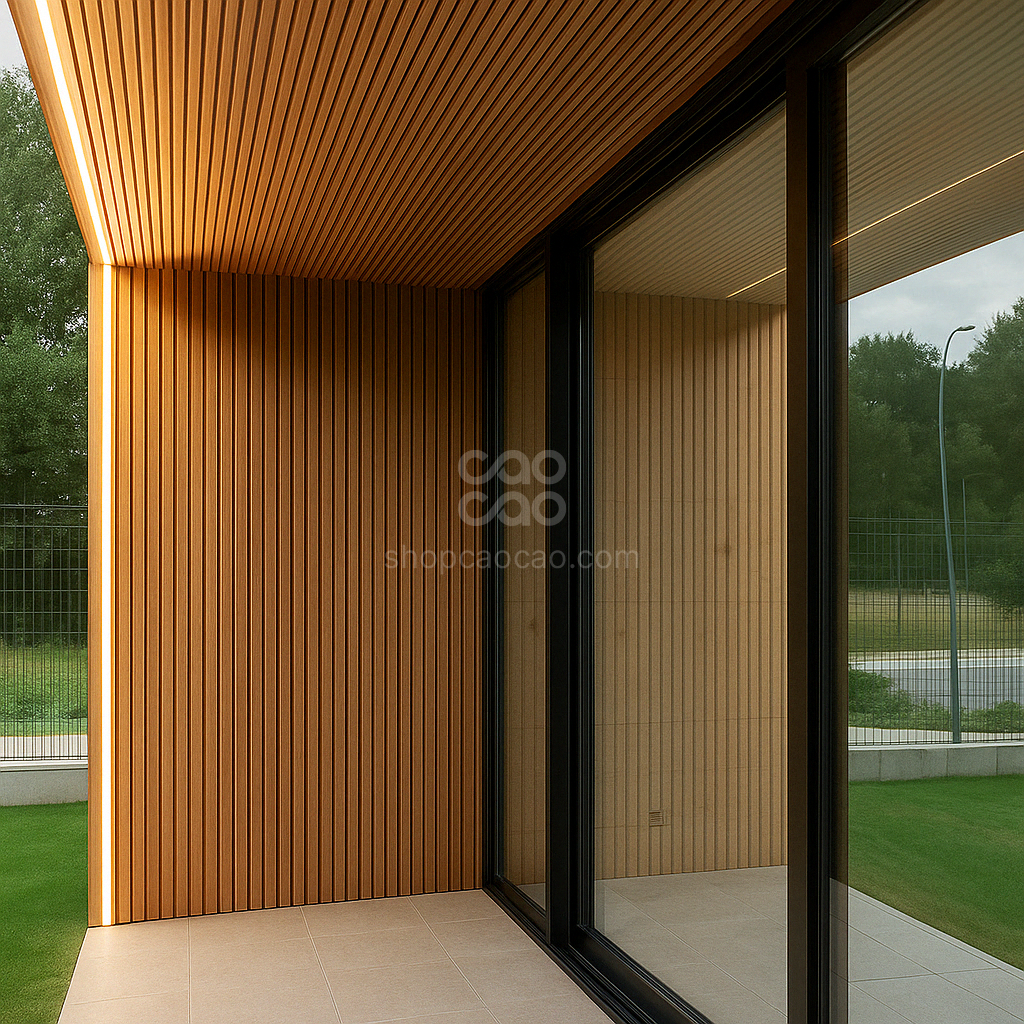 Lambrín Exterior color Teca SIN-13 2025