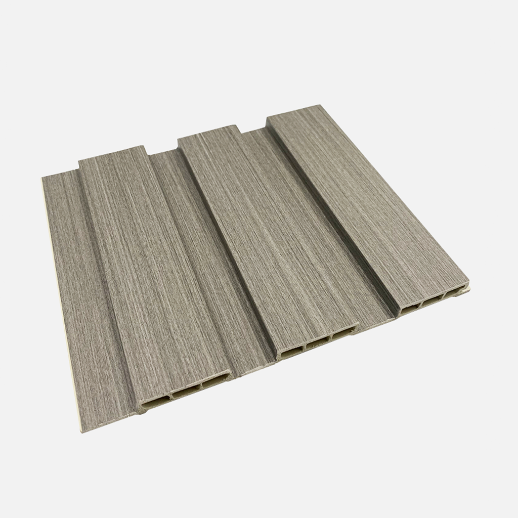 Caja WPC Lambrín Interior WIDE color Gris Claro