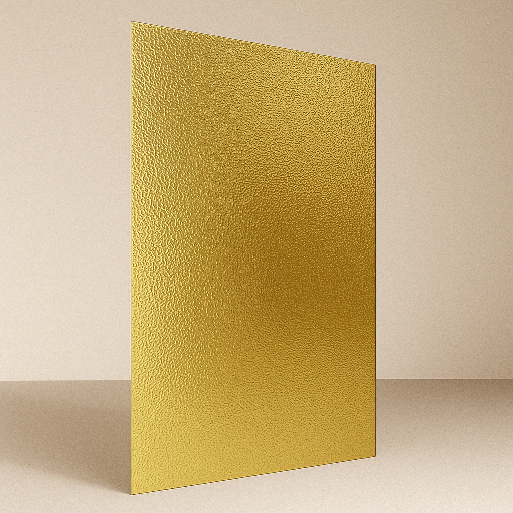 Lámina BCC Gota Color Dorado (8) 2.4*1.2m.