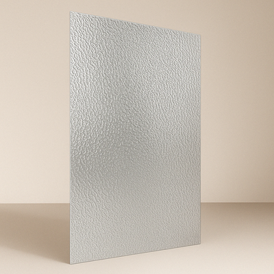 Lámina BCC Gota Color Plata (8) 2.4*1.2m.