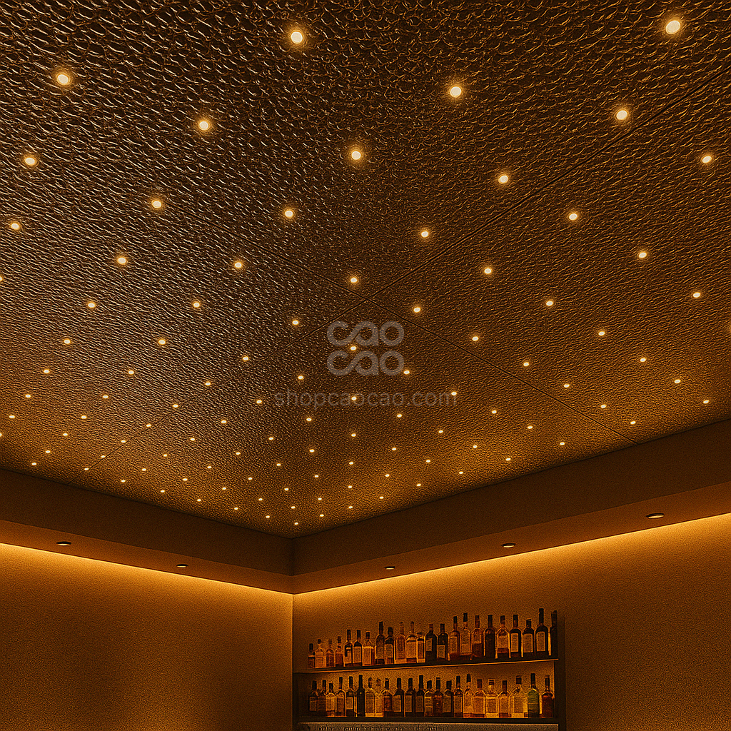 Lámina BCC Gota Color Plata (8) 2.4*1.2m.