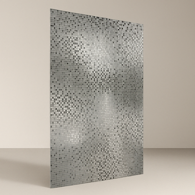 Lámina BCC Mosaico Plata (8) 2.4*1.2m.