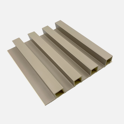 Caja WPC Lambrín Interior Color Champagne