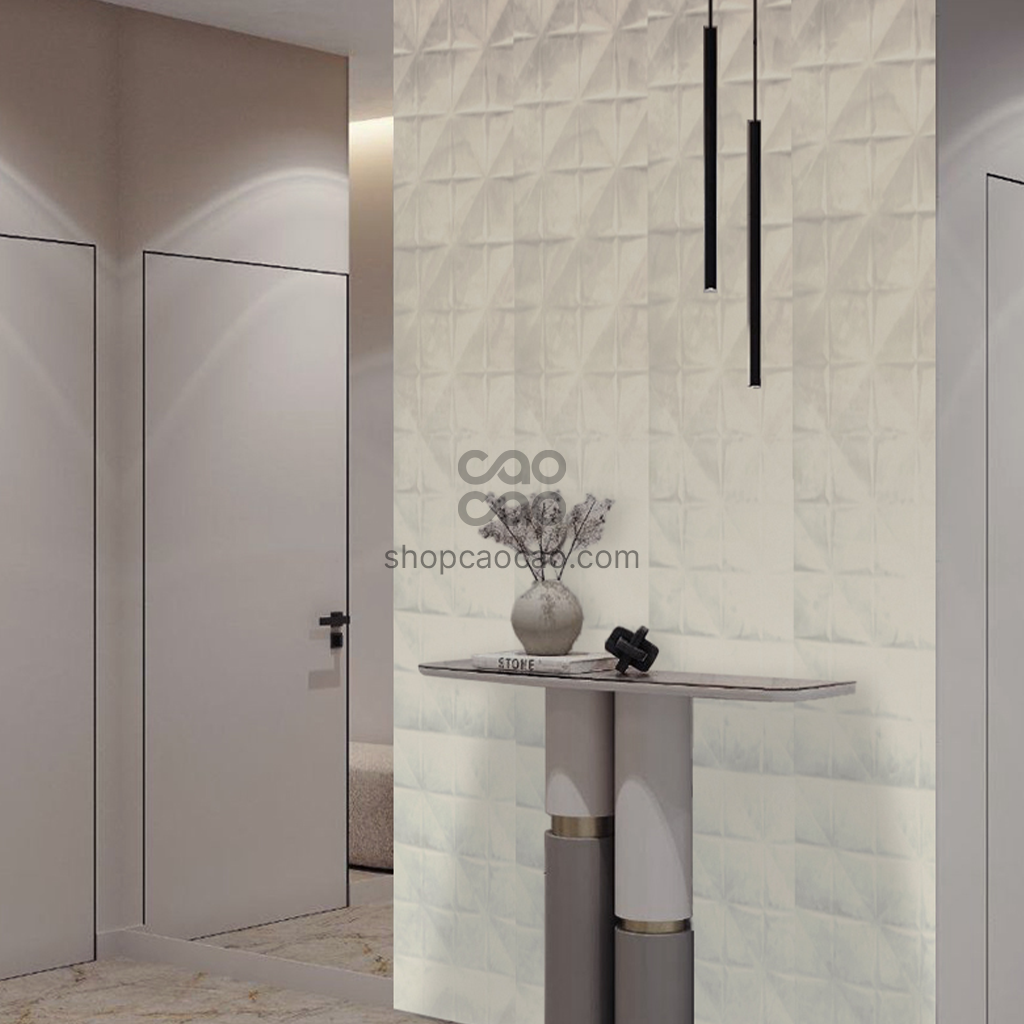 Muro Acolchado Louis Gamuza Crema 5*600*2700 mm