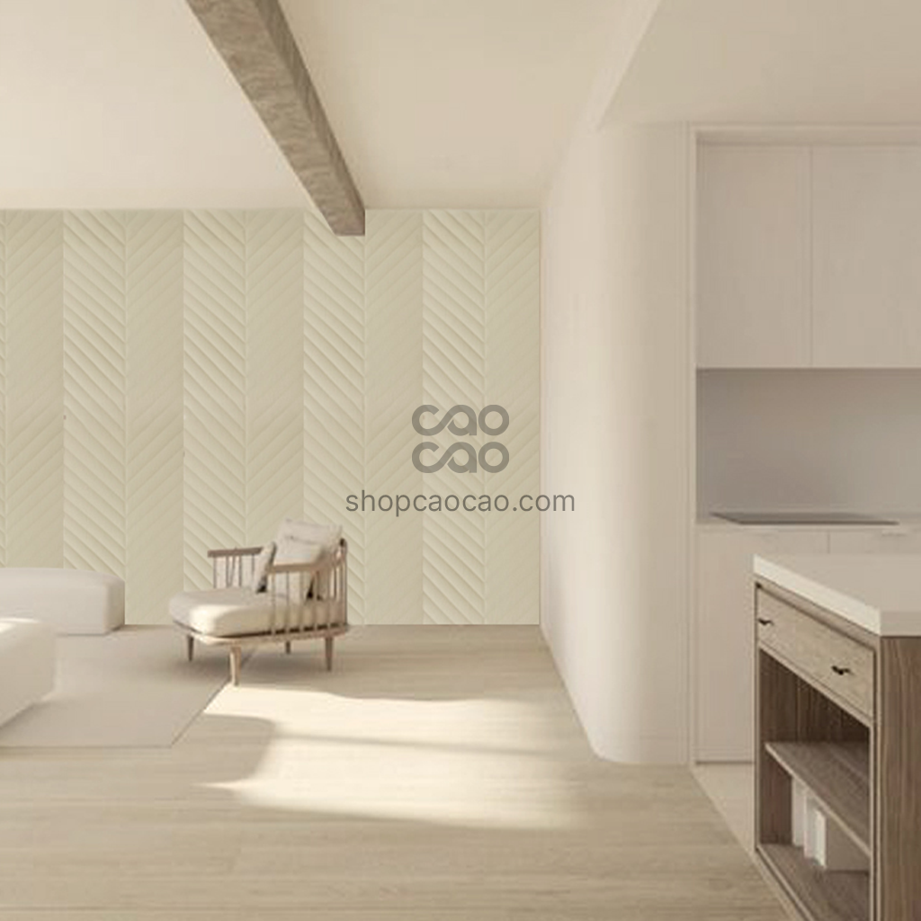 Muro Acolchado Teresa Gamuza Crema 5.5*600*2700 mm