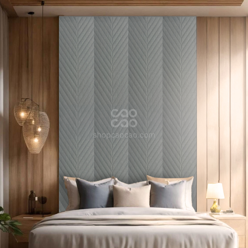 Muro Acolchado Teresa Gamuza Crema 5.5*600*2700 mm