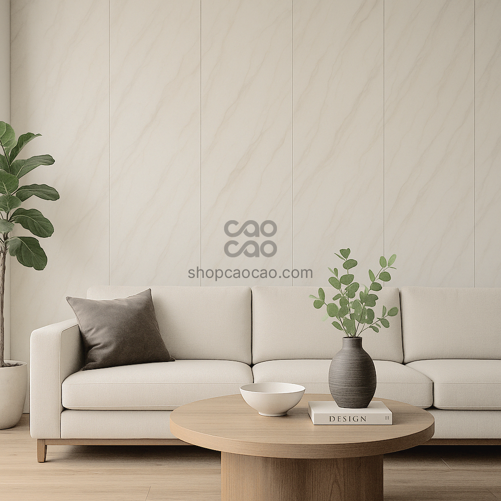 Muro SPC Blanco 244*60*0.45cm (Caja con 4 Piezas)