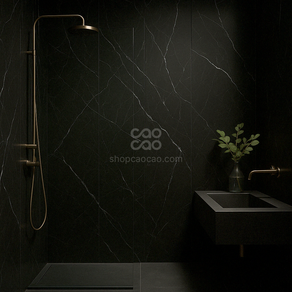 Muro SPC Negro 244*60*0.45cm (Caja con 4 Piezas)