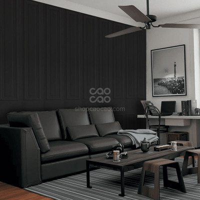 Muro Acolchado Inglesa Tactopiel Negro 7*300*2700 mm