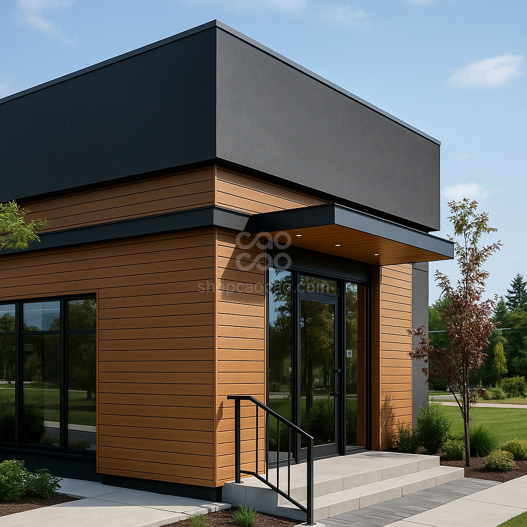 Plafon WPC Exterior Color Nogal