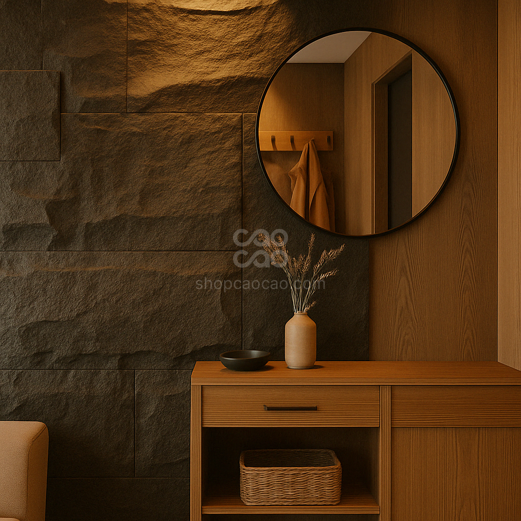 Roca PU TURK FLAT Color Negro 60x120