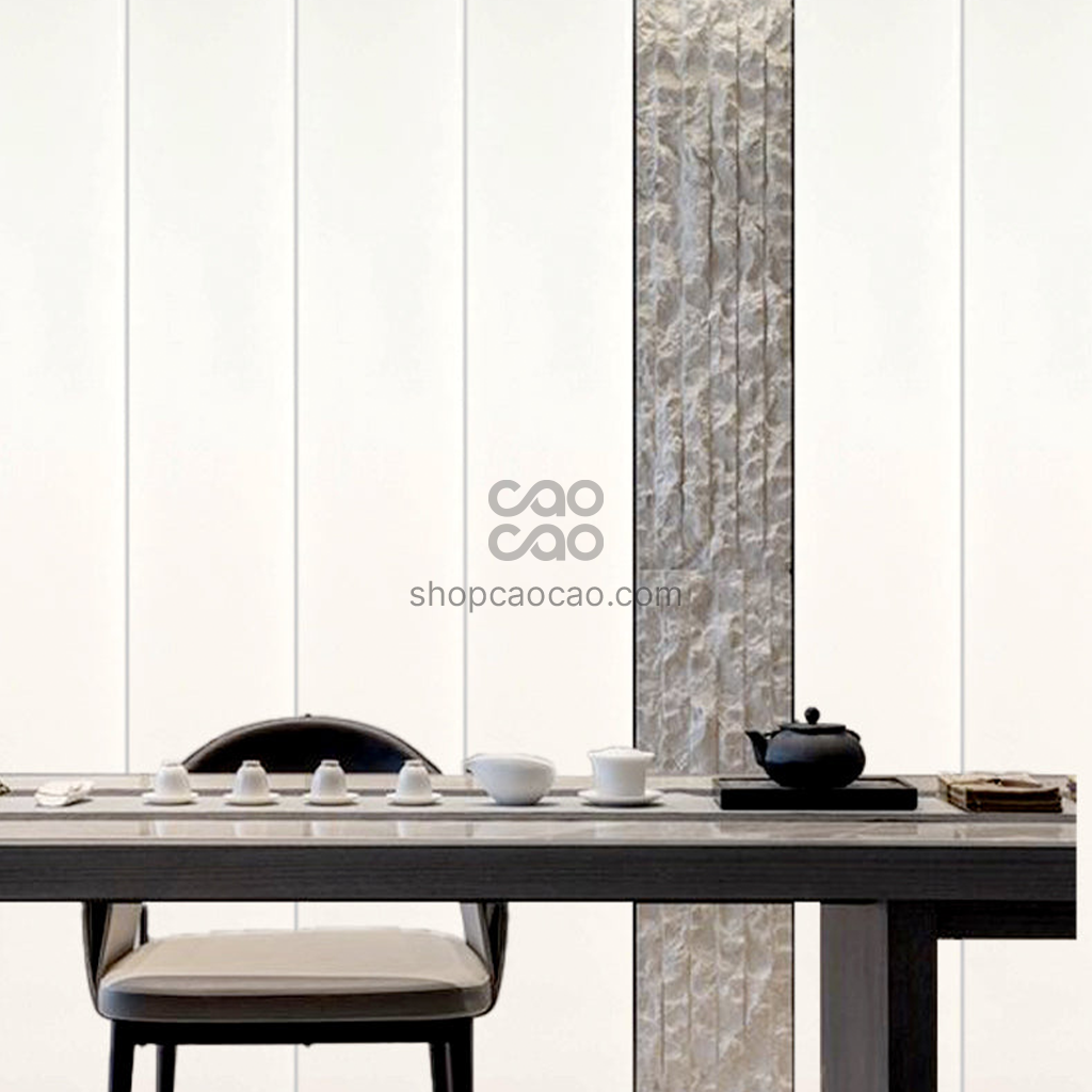 Tablón PVC Shinny White 25*600cm
