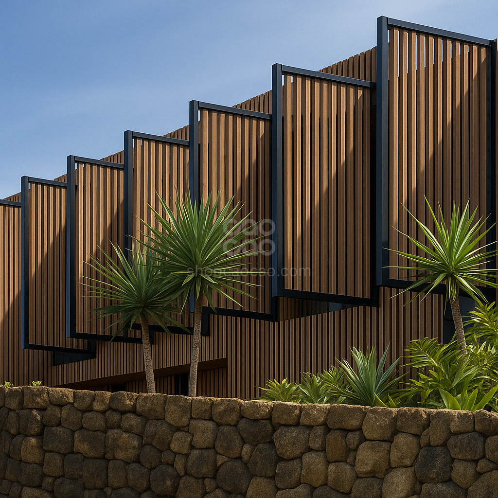Viga EKU WPC Exterior Nogal Claro 160*80 mm