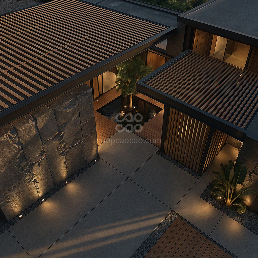 Viga Exterior 120x62 Color Nogal