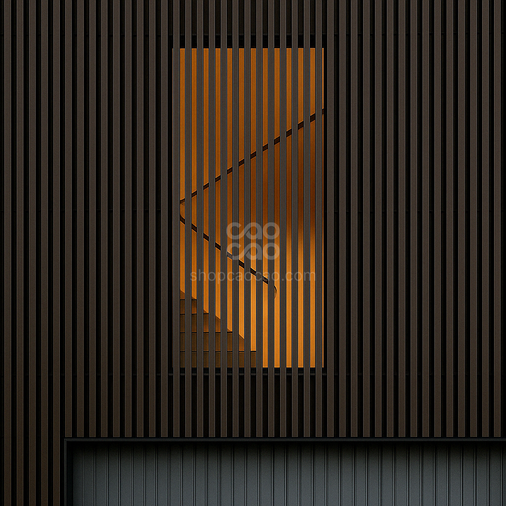 Viga Exterior WPC 60x42 Color Nogal 2025