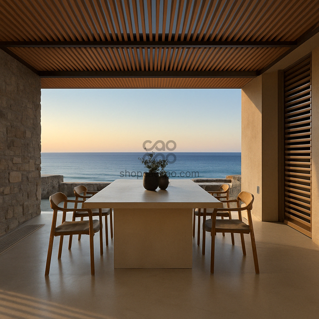 Viga Exterior 60x42 Color Teca