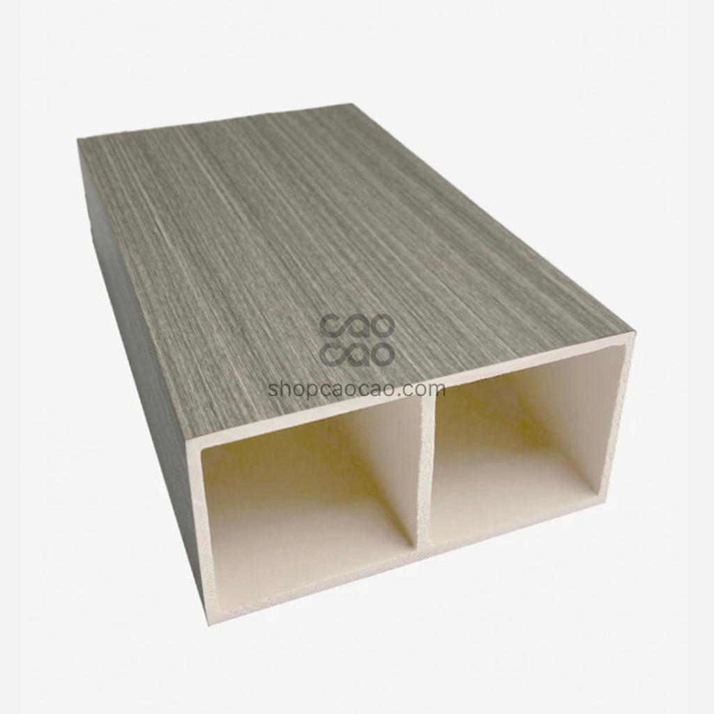 Viga Interior WPC 50x100x2900 mm Color Gris Claro