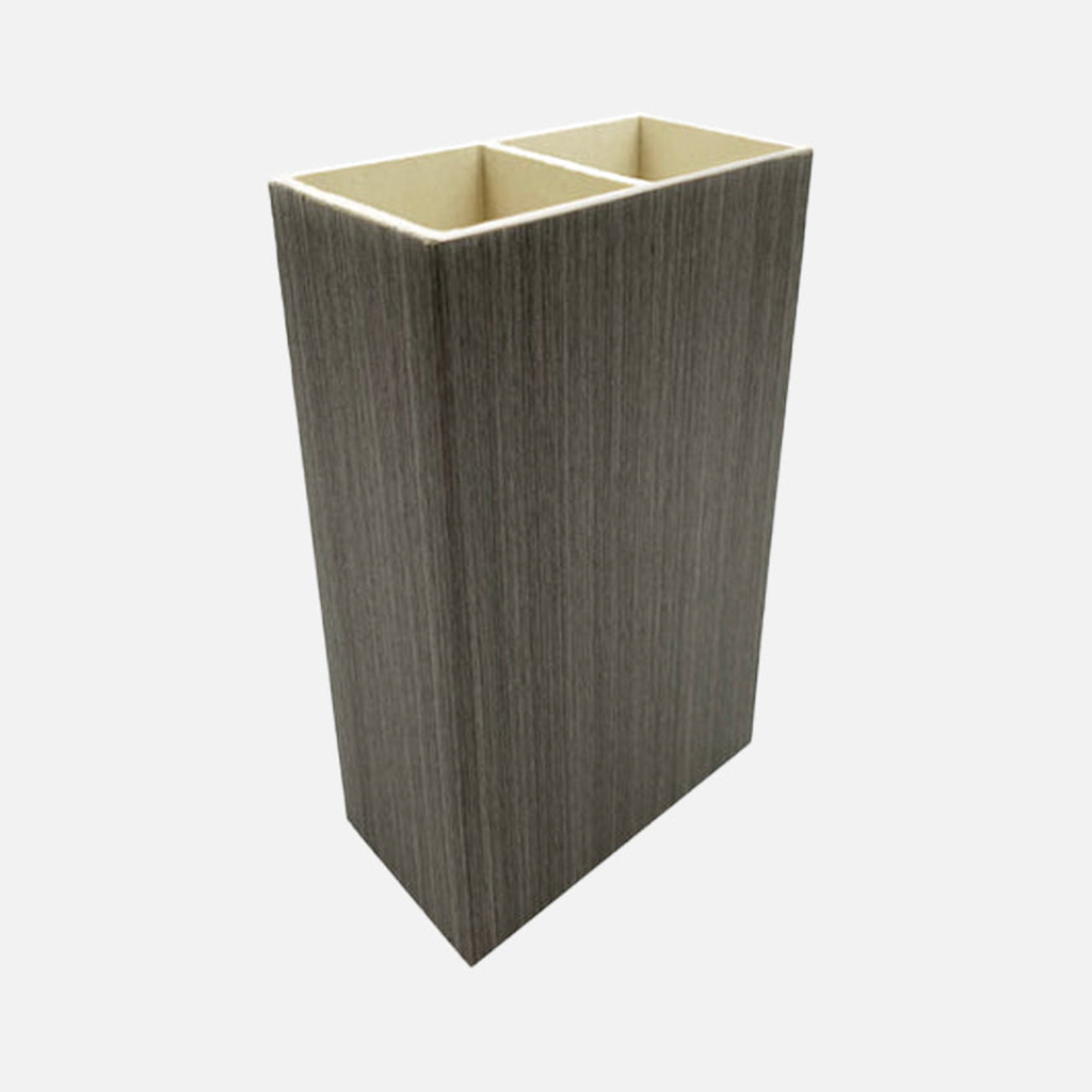 Viga Interior WPC 50x100x2900 mm Color Tejido Gris Claro