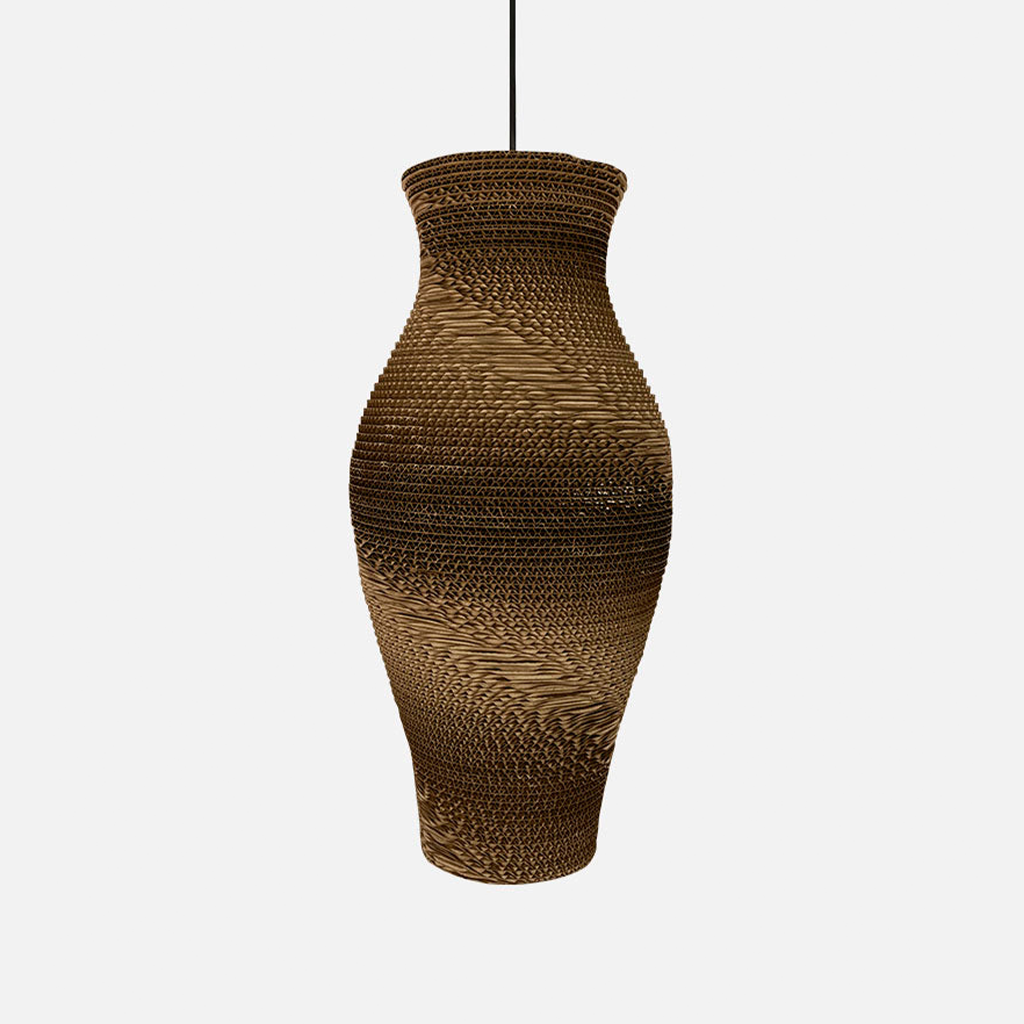 Lámpara colgante de corrugado MUUN 26cm X 53cm