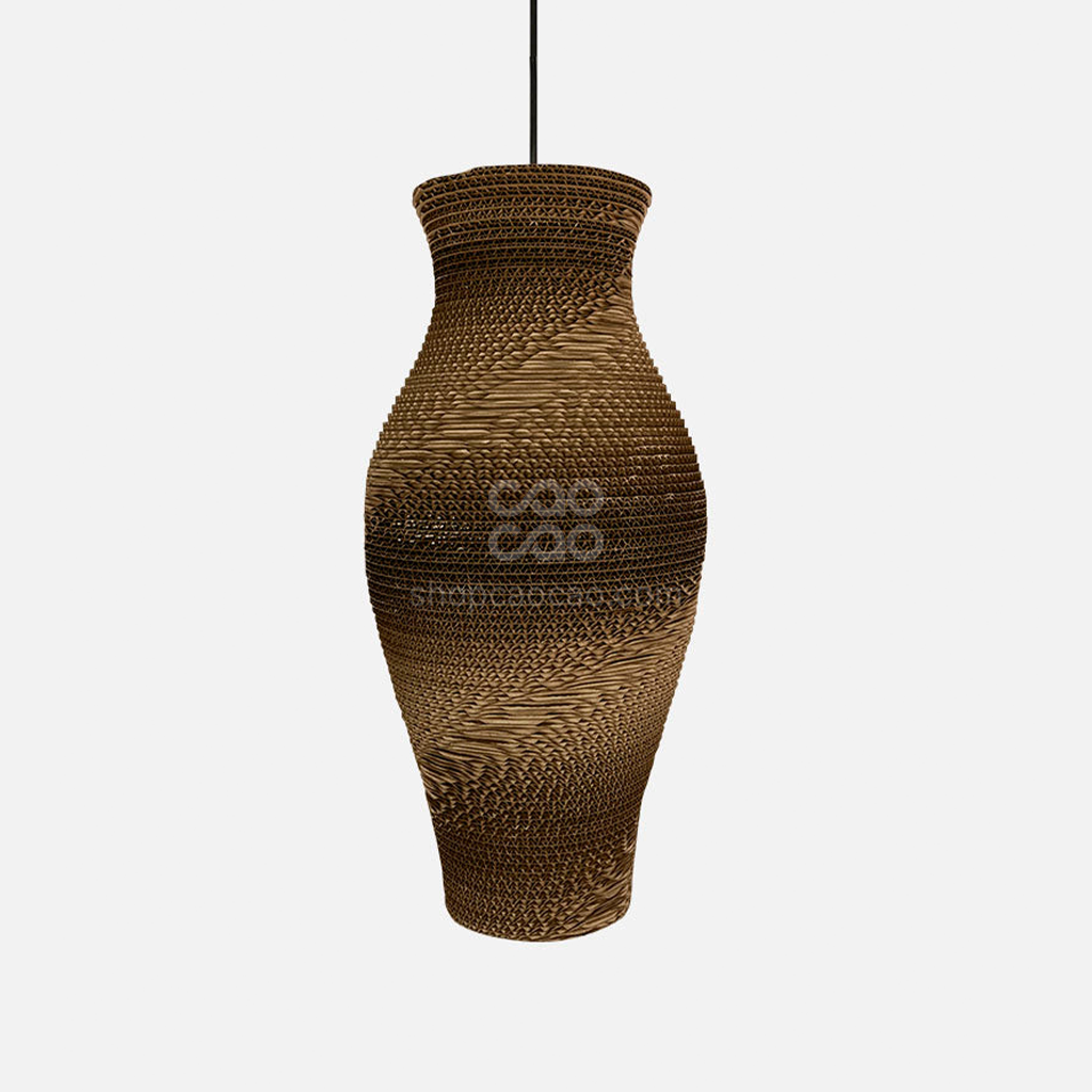 Lámpara colgante de corrugado MUUN 26cm X 53cm