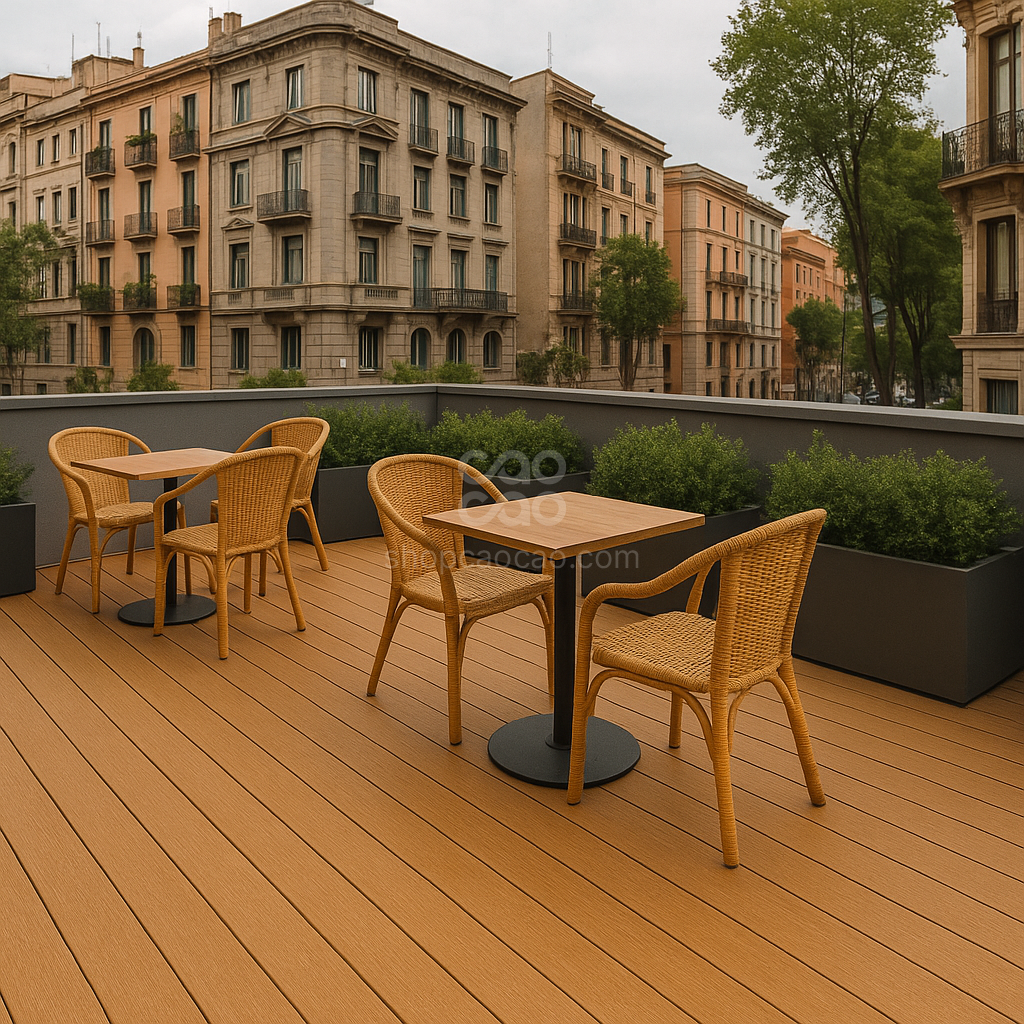 Deck EKS D-02 Exterior color Terracota