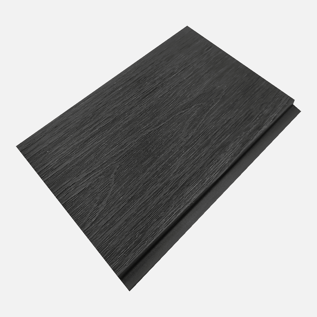 Plafón 3D WPC Exterior Color Negro 2025