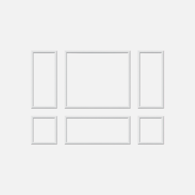 Moldura PS Montclair Blanca